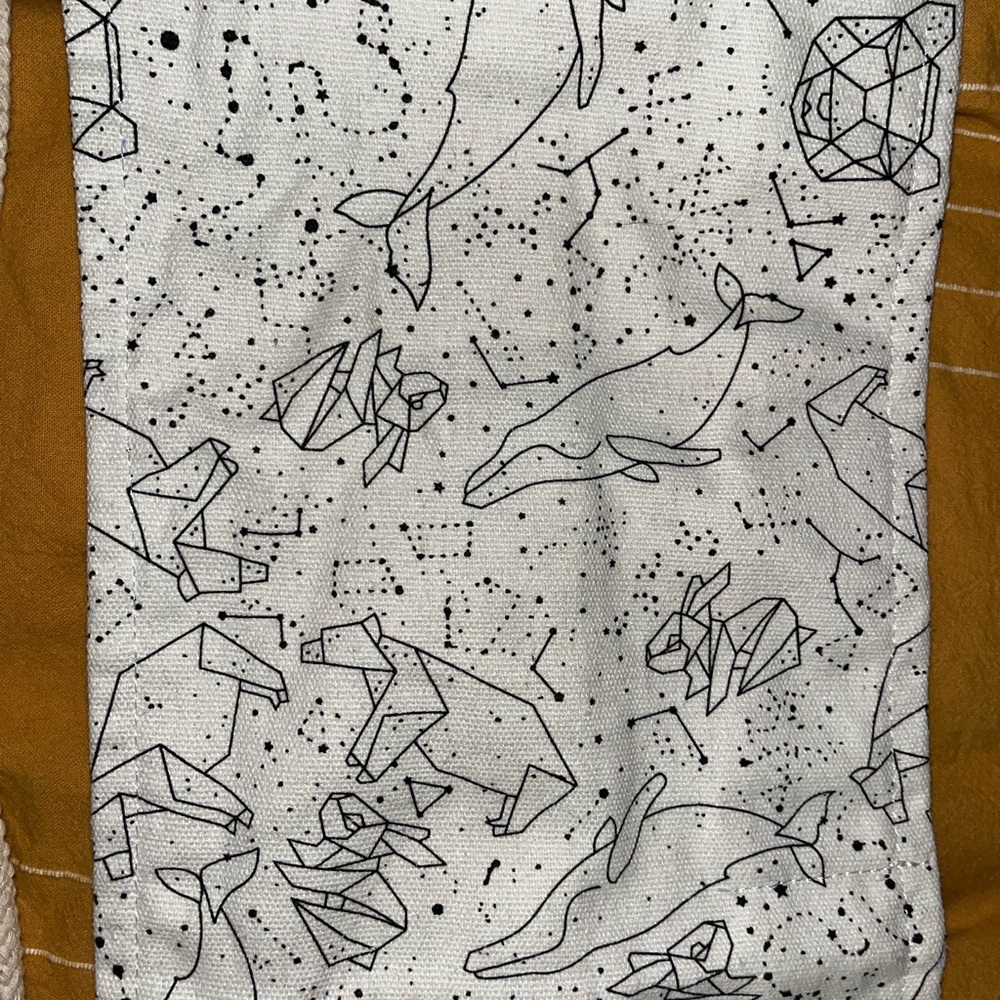 Celestial Cloth Roll Pencil Case
